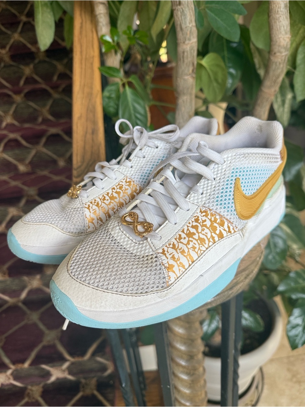NIKE JA 1 Chinese new year sneakers women’s size 9 men’s size 7